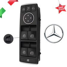 Pulsantiera Alzacristalli Mercedes Classe A B C CLA E G GL GLA GLE GLS GLK M ML