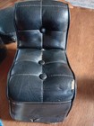 Vintage Drag Specialties Scorpion Rear Seat For Rigid Chopper Harley Motorcycle