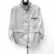 Vintage Jacket Innovations By IzzI Windbreaker With Navy Blue Accents Women's 1X