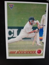1994 Futera- Mark Atkinson #56- Tasmania ACB Cricket Card - Sheffield Shield NM