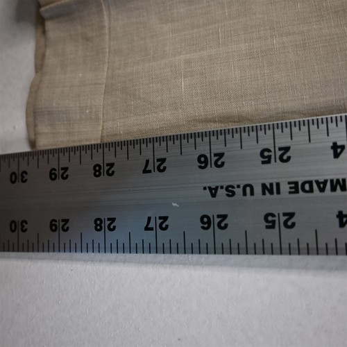 Peter Millar 32x30 Khaki Wool Linen Vitale Barberis Cuffed Italy Made Mens Pants - Picture 4 of 18