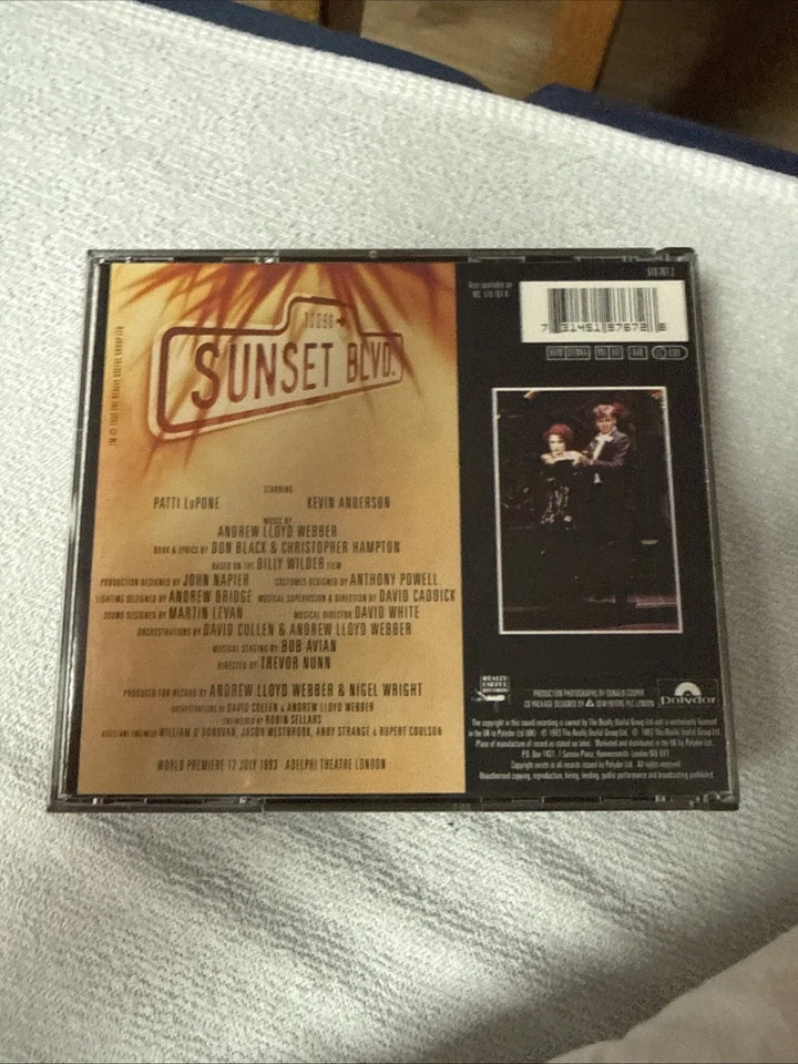 Andrew Lloyd Webber – Sunset Boulevard (World Premiere Recording) 2CD-BOX - Bild 2 von 3