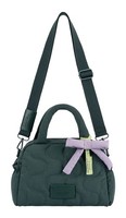 Seidenfelt Manufaktur Vaala Bowling Bag Handtasche Bottle Green DunkelgrüN Neu