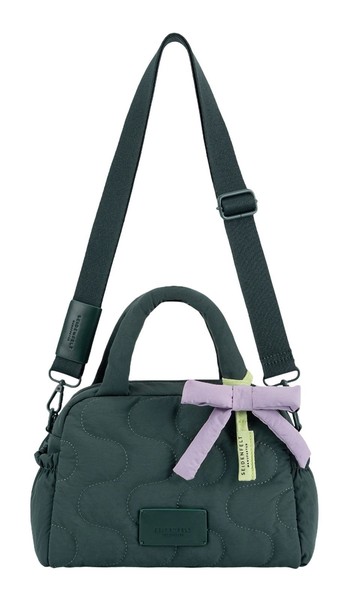 Seidenfelt Manufaktur Vaala Bowling Bag Handtasche Bottle Green DunkelgrüN Neu-image