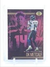 DK METCALF 2020 ILLUSIONS PINK TROPHY COLLECTION SEAHAWKS /399 Q0358