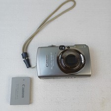 Canon PowerShot ELPH SD700 IS Digital Camera silver for parts untested + battery