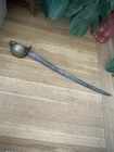 Antique US Navy M1860 Civil War Naval Cutlass - USN/DR Blade Markings - Ames