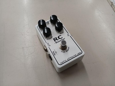 XOTIC RC BOOSTER Gitarren Effektpedal Gebraucht True Bypass Zustand Top