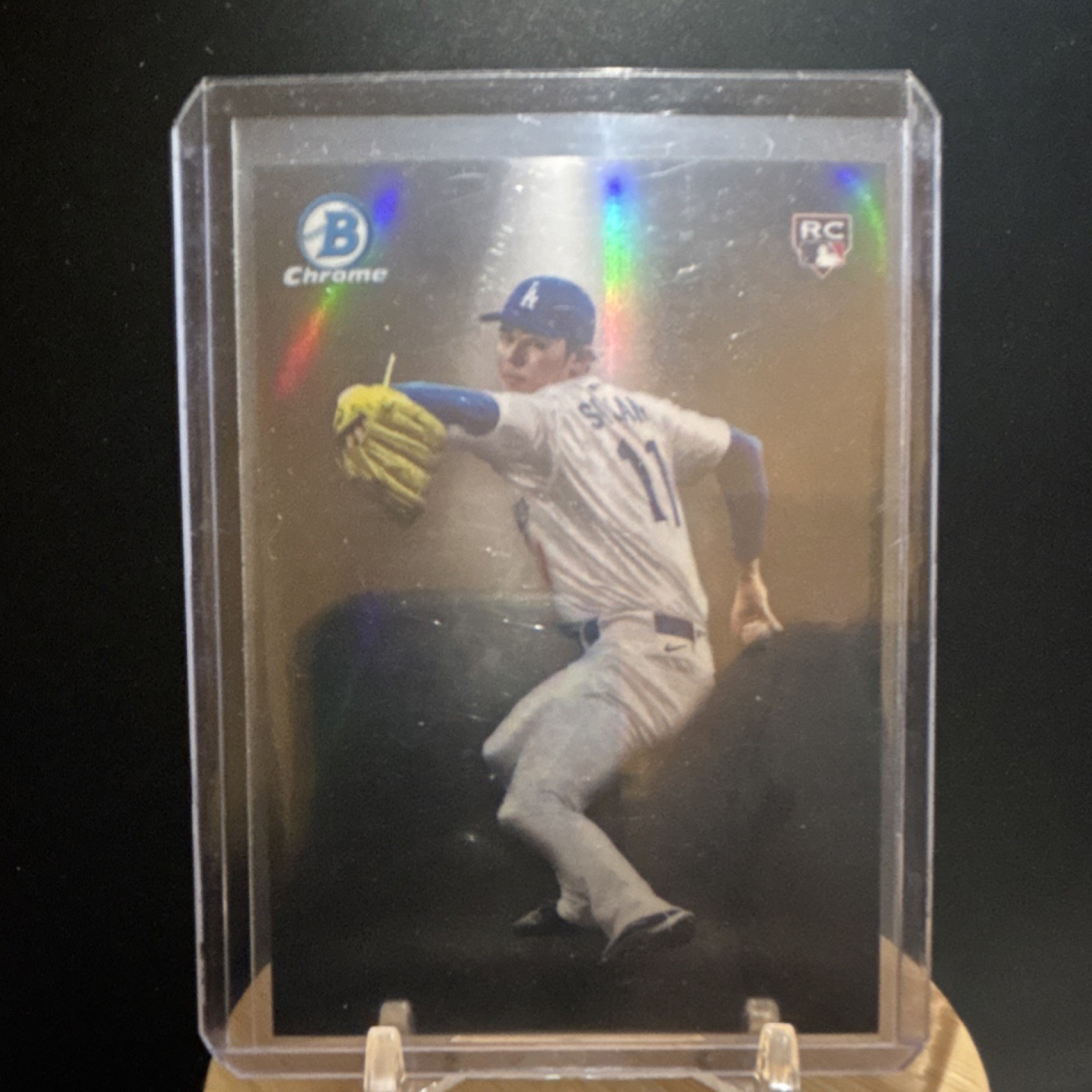 Roki Sasaki 2025 Topps Bowman Chrome Dodgers BS-5 Spotlights RC
