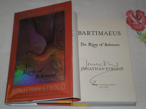 Bartimaeus: The Ring of Solomon (A Bartimaeus Novel, 4) - hardcover Stroud, ...