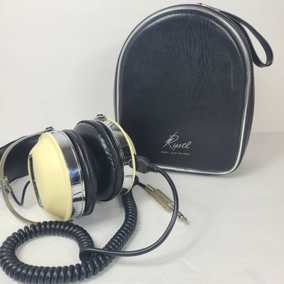 Casque Audio Vintage RYSTL Electro-3000 Stéréo - Japon Années 70/80 - Occasion Fonctionnel