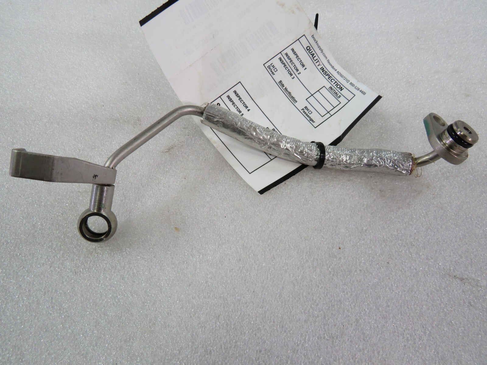 Ferrari Portofino, California T, LH, Turbo Oil Delivery Pipe, Used, P/N 306837