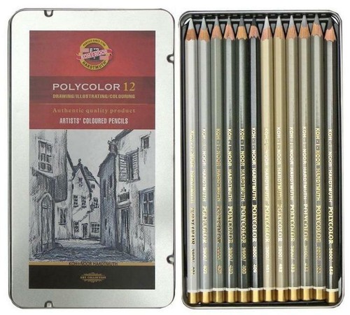 KOH-I-NOOR POLYCOLOR Farbstift Set 3824 3822 - Bild 6 von 9
