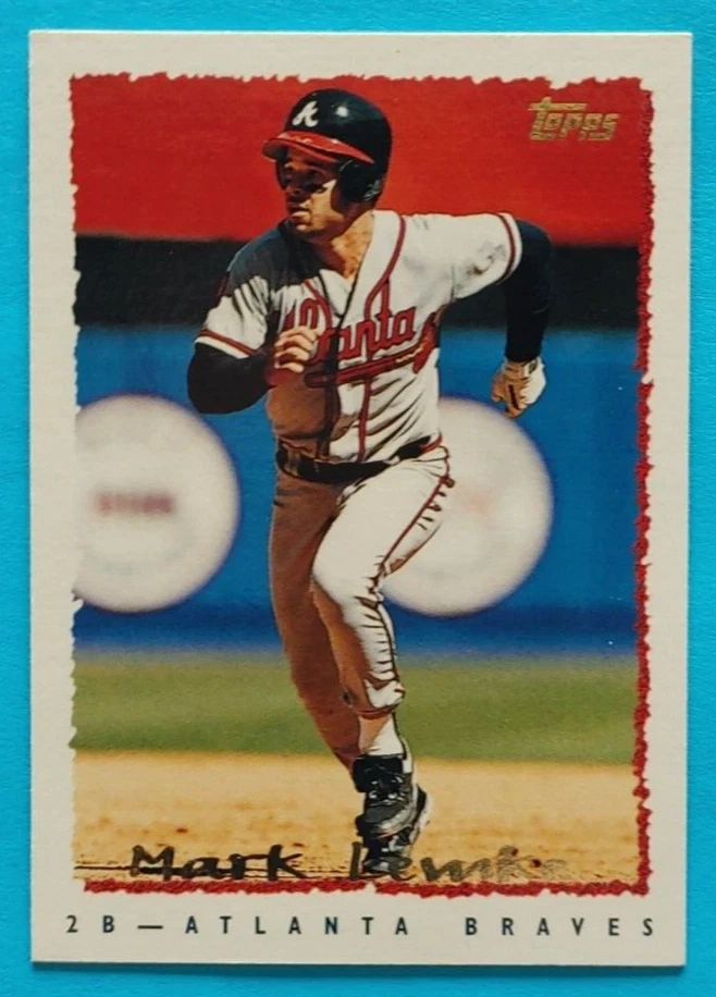 Mark Lemke trading card