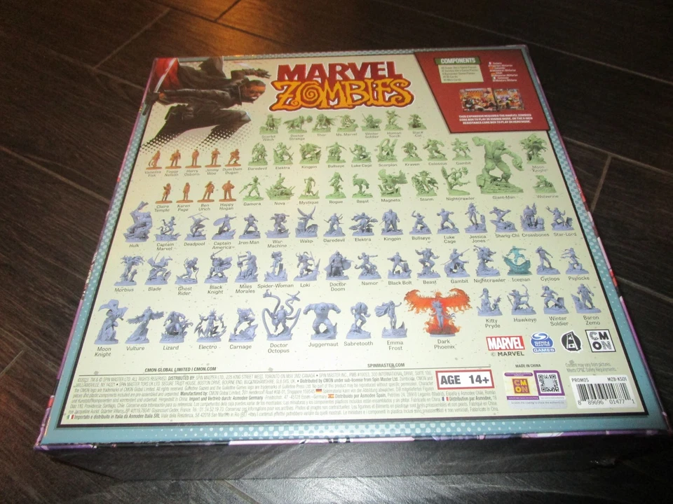 NEW Sealed Marvel Zombies Kickstarter Exclusive Stretch Goals Zombicide - Image 2 of 2