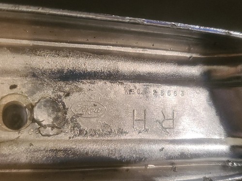 (LOT OF 2) 1968-1972 Ford F100 Truck Driver Side Chrome Trim Badge Reflector - Picture 11 of 19
