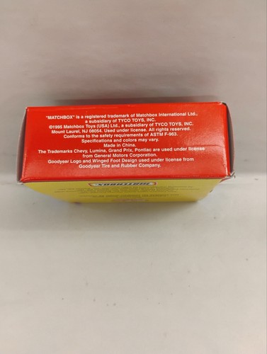 Matchbox Super Stars Serie II 1/64 1995 John Tanner #95 Caterpillar Racing - Foto 4 di 6