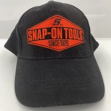 SNAP ON TOOLS Black Baseball Hat Cap Red Embroidery Since 1920 Wild Impact