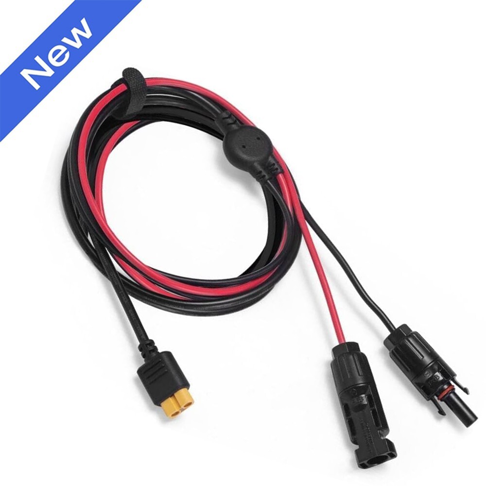 EcoFlow Cable Solar to XT60 Solar Panel to Portable Power