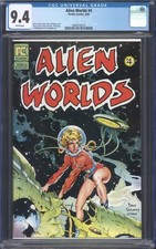 ALIEN WORLDS #4 CGC 9.4 (1983 Pacific Comics) / Dave Stevens / White pages!