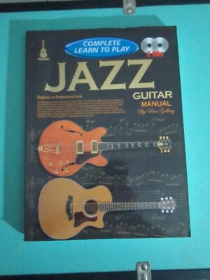 Peter Gelling Jazz Guitar Manual, Complete Book 2 CD,s Includes 224 Pages 