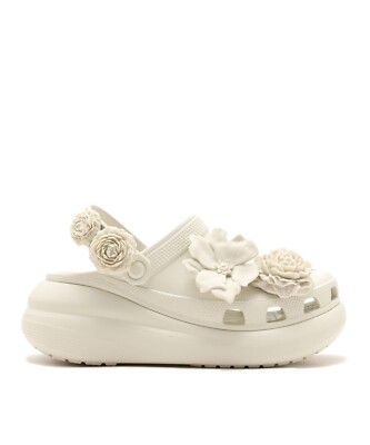 ★Crocs★Crush Bouquet Clog Linen★大人気★ crocs Crush Bouquet Clog （LINEN） -FASCINATE