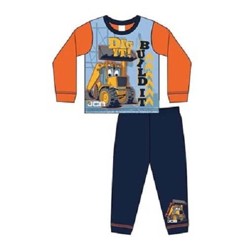 Boys JCB DIGGER pyjamas JOEY JCB Age 18 24 months 2 3 4 5 years