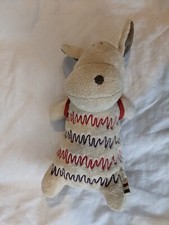 Mamas & Papas Fizz Mits Dog Bruno Italy Ciao  Comforter Plush Soft Toy 9"