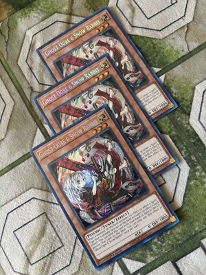 YuGiOh GHOST OGRE & SNOW RABBIT Secret Rare Play Set RA02-EN009  