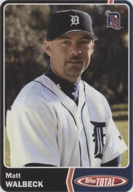 2003 Topps Total - Matt Walbeck #315 - 1 of 1