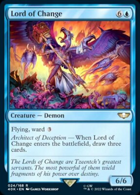 1x Lord of Change NM-Mint, English Commander: Universes Beyond: Warhammer 40,000
