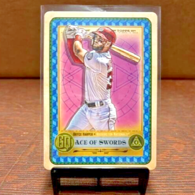 2019 Topps Gypsy Queen #TOTD14 Bryce Harper Tarot of the