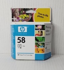 Genuine OEM HP Ink Cartridges HP58 NEW Sealed In Box Expired Jul 2006