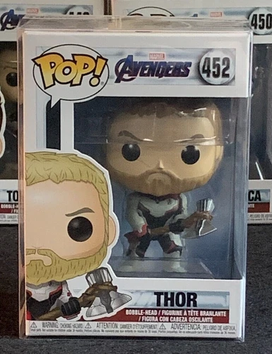 Funko Pop! Marvel Avengers Endgame - Thor #452 + Protector