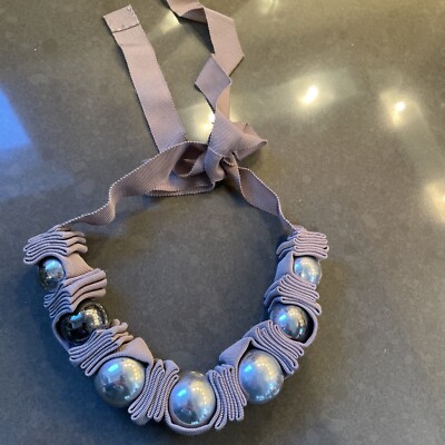 Boden Ribbon Tie Necklace