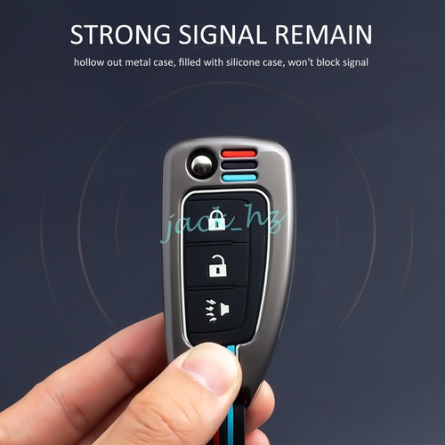 Llavero de coche abatible funda llavero para Nissan Rogue Sport Kicks Qashqai J11 - Imagen 5 de 16