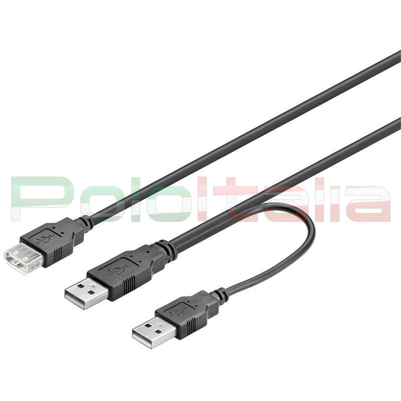 Cavo USB 2.0 Da A A B | 1 Metro | Per Stampante, Scanner E Hard Disk Esterno | Plug And Play 480 Mbps