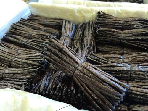 50 grs gousses vanille MADAGASKAR 13-15cm BOURBON GOURMET CLASSE A - Photo 1/12