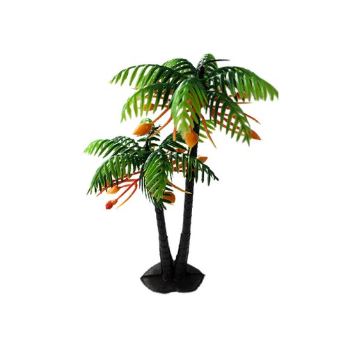 12Pcs Artificial Plant Coconut Palm Tree 14cm Christmas Embellishing Craft DIY - Picture 3 of 24