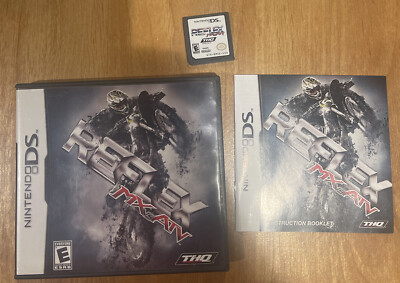 MX vs ATV Reflex Nintendo DS  complete  book, game, case