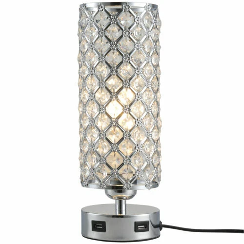 Lampade da interno argento in cristallo