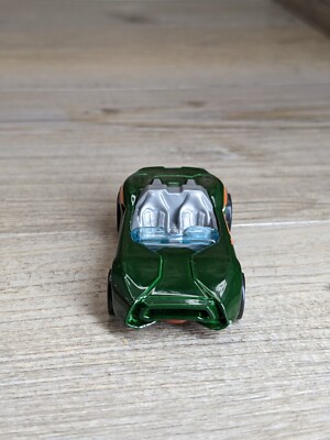 Carbonic Hot Wheels Mattel 2014 Malaysia J22 Green w/ Orange