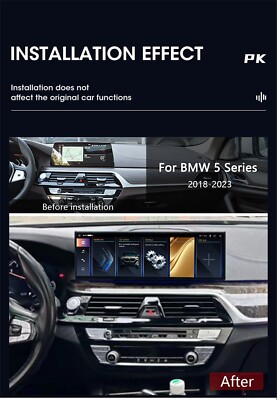 14.9'' For BMW 5 Series G30 G38 2018-2023 AndroidAuto CarPlay Liunx Stereo 