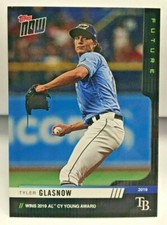 Tyler Glasnow 2019 Topps Now Future Award Winners AL Cy Young 10-Card Set - BASE