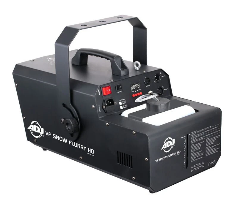 Eliminator ADJ VF SNOW FLURRY HO EP 1250W DMX Snow Machine w/Remote + Gal. Fluid - Image 4 of 4