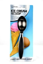 ChefValley Ice Cream Scoop, Tina's kitchen favorite Gadget, Black Nickle Finish