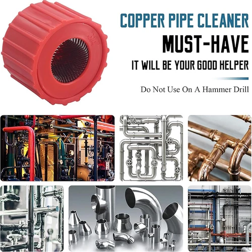 6PCS/3PCS Copper Pipe Cleaners, Handy Sized Plumber, Tube Cleaning Brush for Cop - Picture 4 of 12