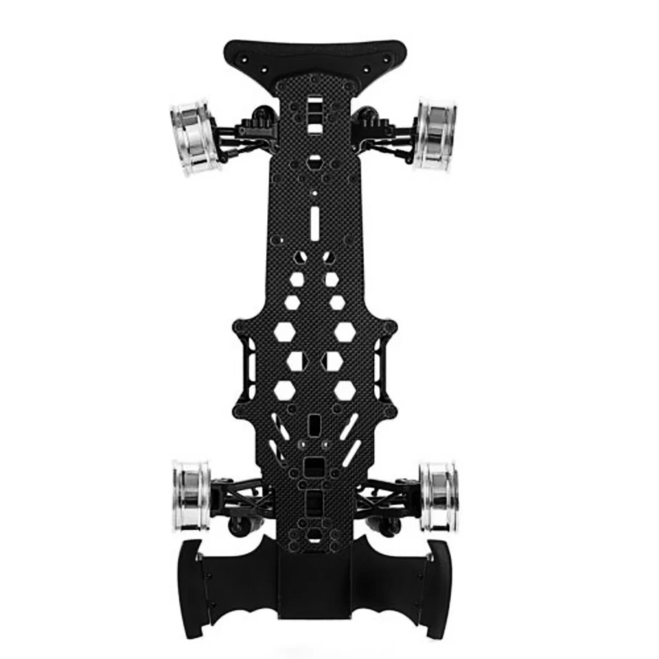 Kit de cuadro de chasis de fibra de carbono para Yokomo YD2-Z 1:10 2x2 RC Drift Car Foto 2 de 4