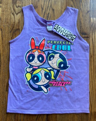 Haut Polaire Fille Powerpuff Girls Vintage – Taille M, Rose – Cartoon Network 2000