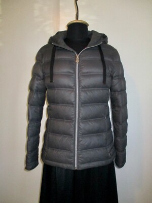Exceptional CALVIN KLEIN Premium Down Puffer Jacket; Grey, Sz.S; msrp $385